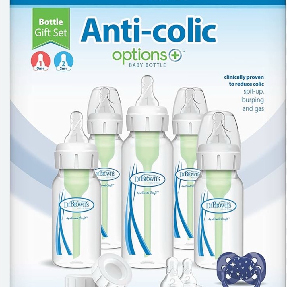 Dr. Brown's Anti-Colic Baby Bottle Gift Set